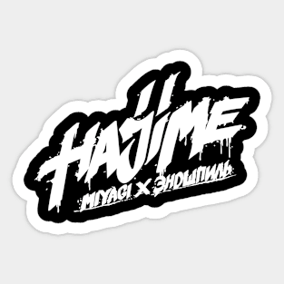 Hajime, Miyagi, Andy Panda Sticker